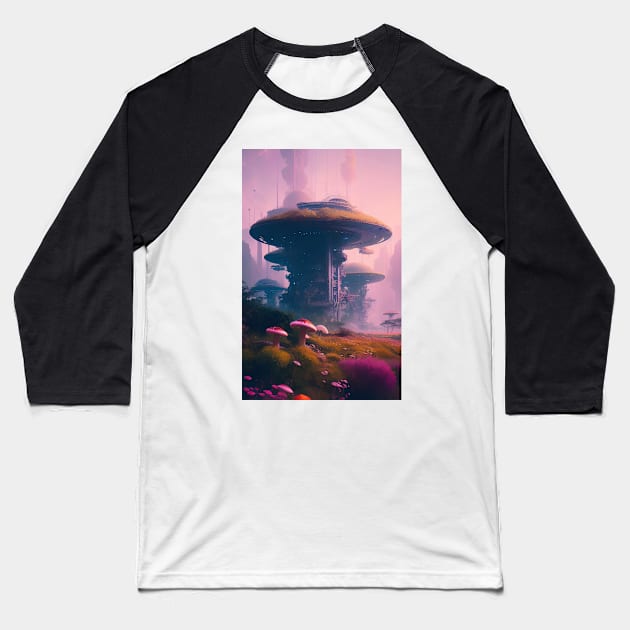 Abstract Another World Baseball T-Shirt by Voodoo Production